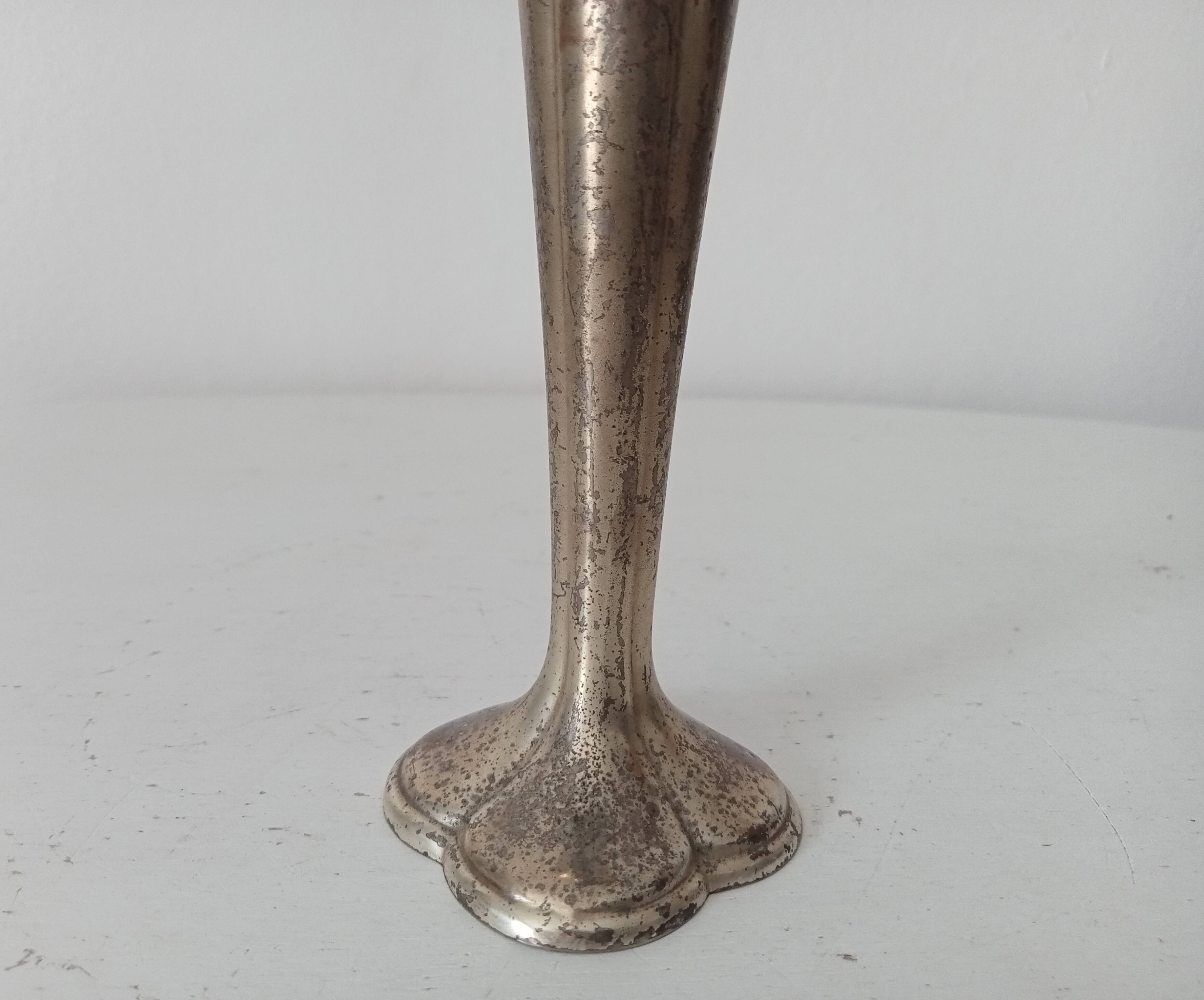 Vase soliflore vintage style art nouveau