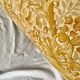 Large vintage lampshade - floral decor - 40 x 37 cm
