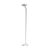 White minimalist Floor lamp , Italy, 1980