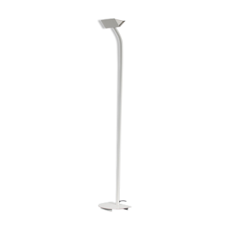 White minimalist Floor lamp , Italy, 1980