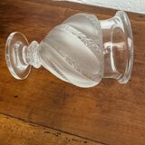 Crystal vase signed Lalique France model Ermenonville