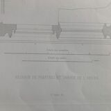 Antique engraving architecture