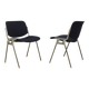 Pair of 2 vintage chairs DSC 106 by Giancarlo Piretti for Anonima Casteli 1965.Ref : CAT