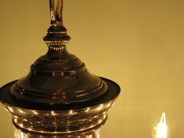 Lustre Stilkronen par Oscar Torlasco Italie 1970