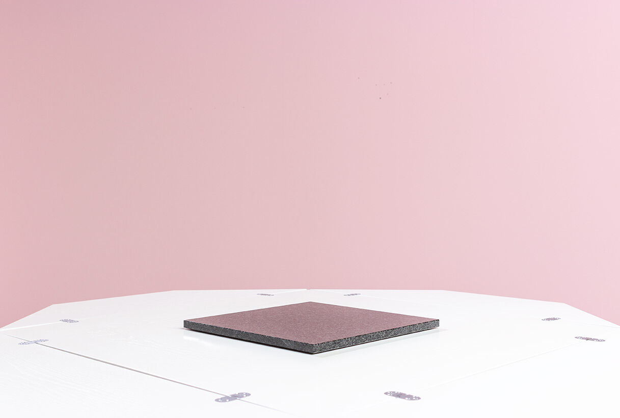 Van den Berghe Pauvers postmodern geometry dining table 1980