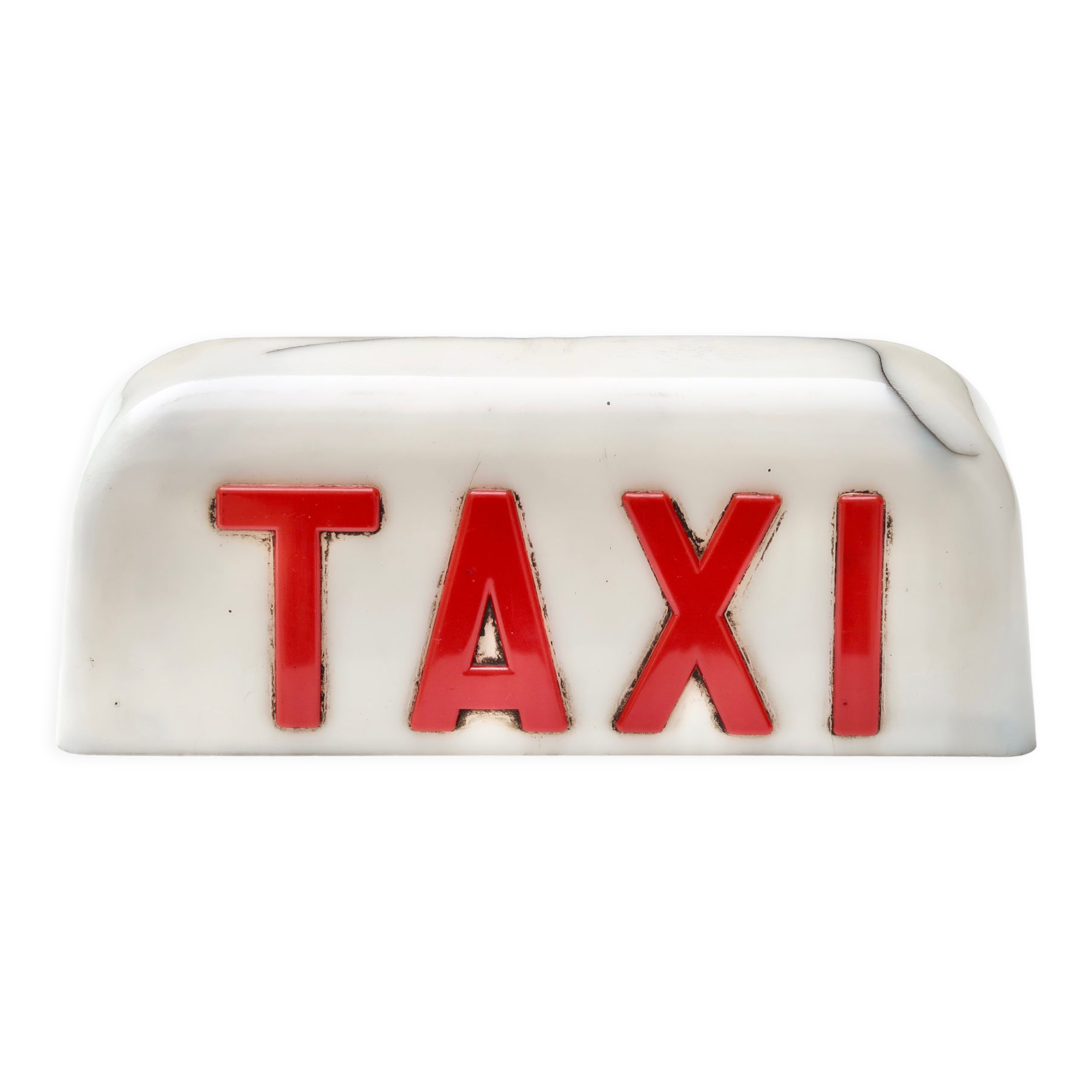 Enseigne de Taxi années 70