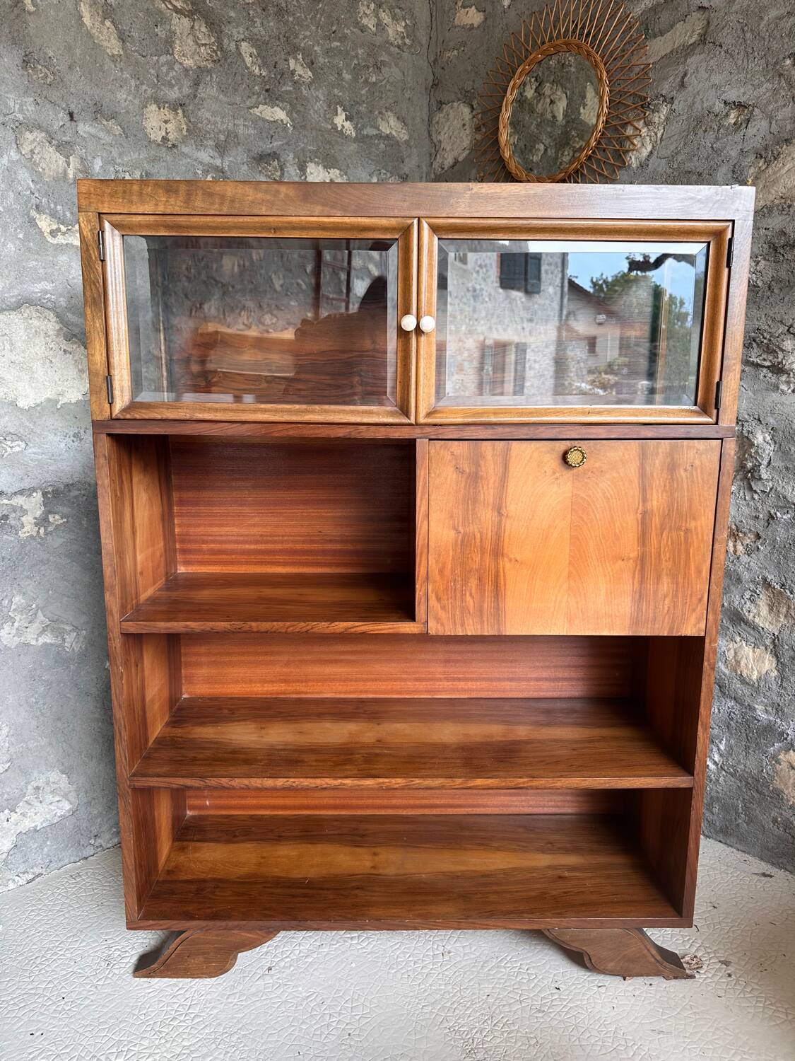 1950s display cabinet