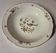 Digoin Sarreguemines Condé shallow dish 28cm with bird and flower vintage decoration.