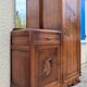 Armoire coiffeuse Penderie Miroir asymétrique Art Nouveau chêne 1916