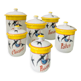 Swallows spice jars