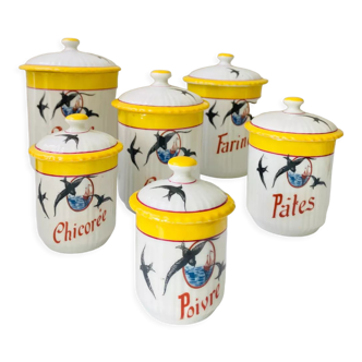 Pots à épices hirondelles
