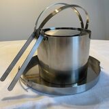 Jacobsen Arne ice bucket + tongs + tray