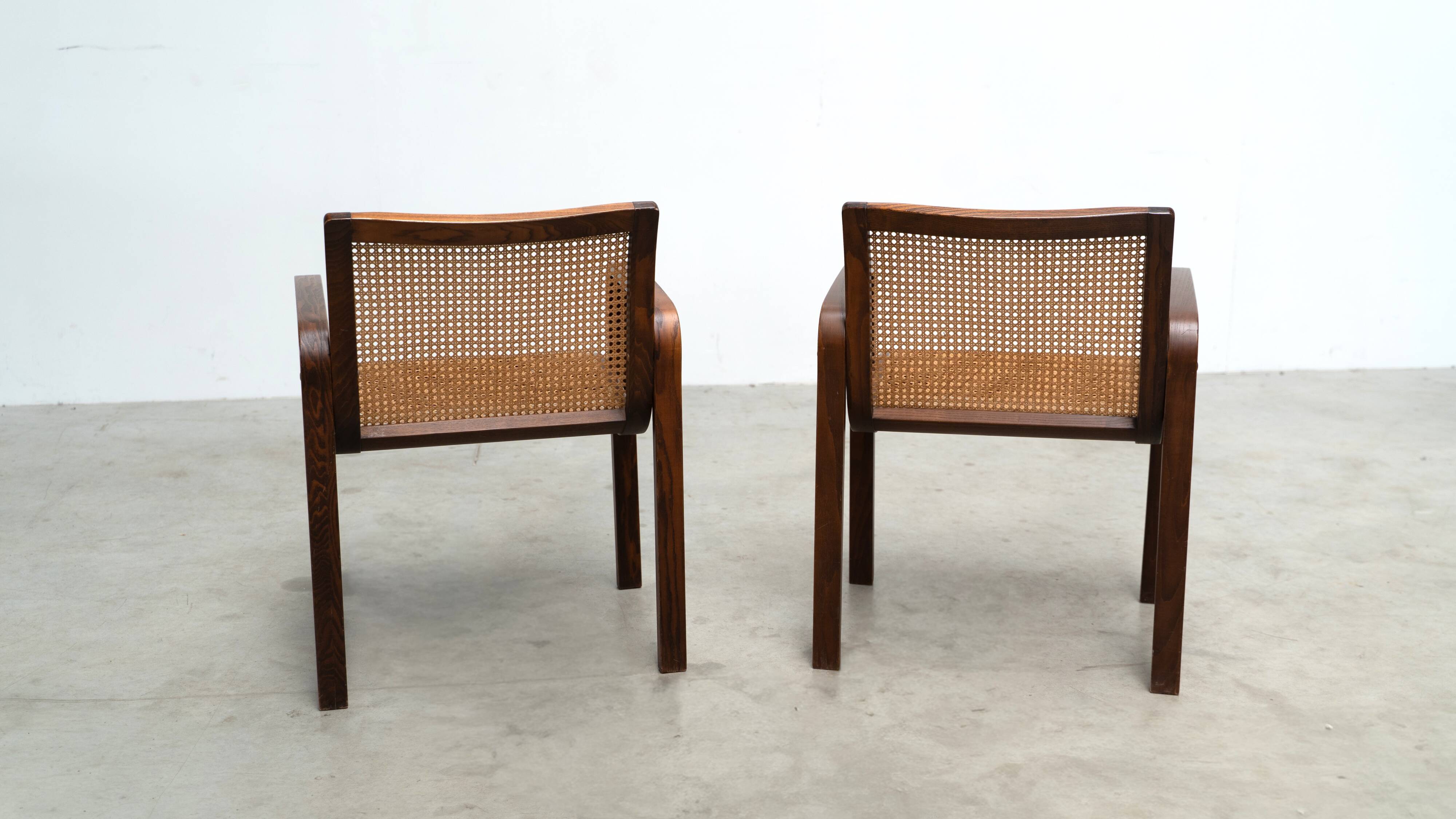 Set of four armchairs by Olivo Pietro
