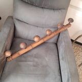Bamboo style coat rack