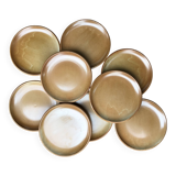 9 Brenne Stoneware Dinner Plates