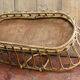 Vintage rattan bassinet