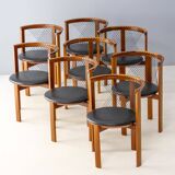 String chairs by Neils Jørgen Haugesen for Tranekaer, 1980s (set of 8)