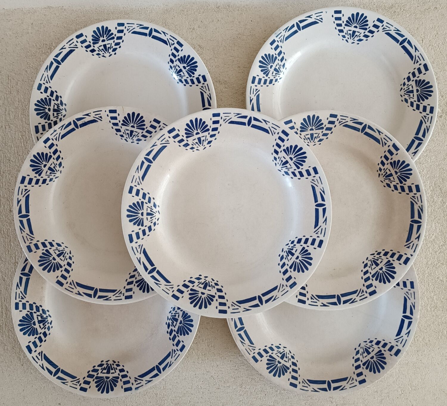 7 plates iron of earth Moulin des Loups