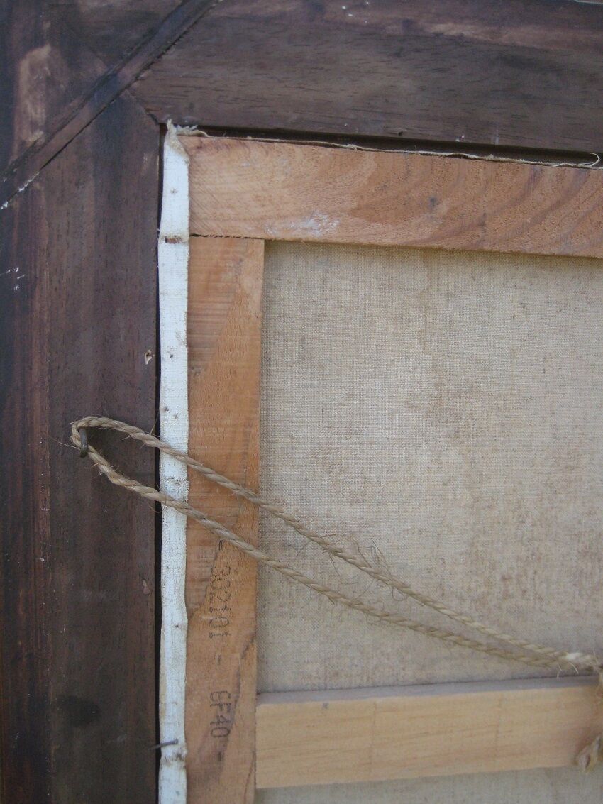 Bouquet of flowers ancien tableau signed Schwartz