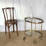 Serving table brass twentieth neoclassical