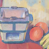 'el círculo artístico de sant lluc' - still life lithograph