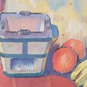 Lithographie de nature morte 'el círculo artístico de sant lluc'