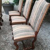 Lot of 6 sheep bone chairs