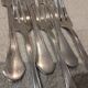 6 silver-plated cake forks by the silversmith Ercuis Medici