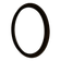 Large luminous Bronze Mirror, Italy 1960s.