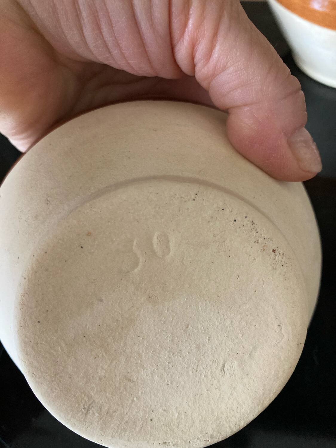 Set of 3 vintage stoneware bowls