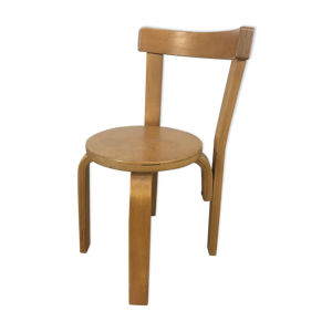 chaise enfant bois cintré