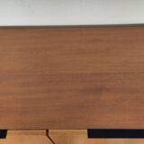 Scandinavian teak and metal sideboard