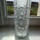 Carved crystal vase - Mid-twentieth century