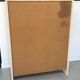Commode orange 5 tiroirs design pop - 1970