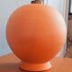 Lampe vintage en terre cuite année 40