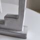 1960s crackle ceramic candle holder