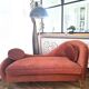 Magnificent chaise longue for a lounge or waiting room.