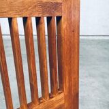 Postmodern Teak Side Chair, France, 1990s