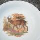 Set de 8 assiettes creuses décors animaux