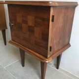 Pair of vintage bedsides
