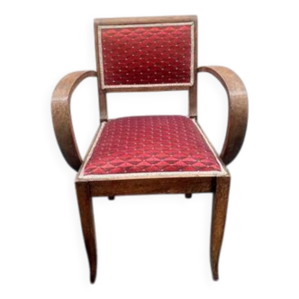 Fauteuil bridge bois, 1940