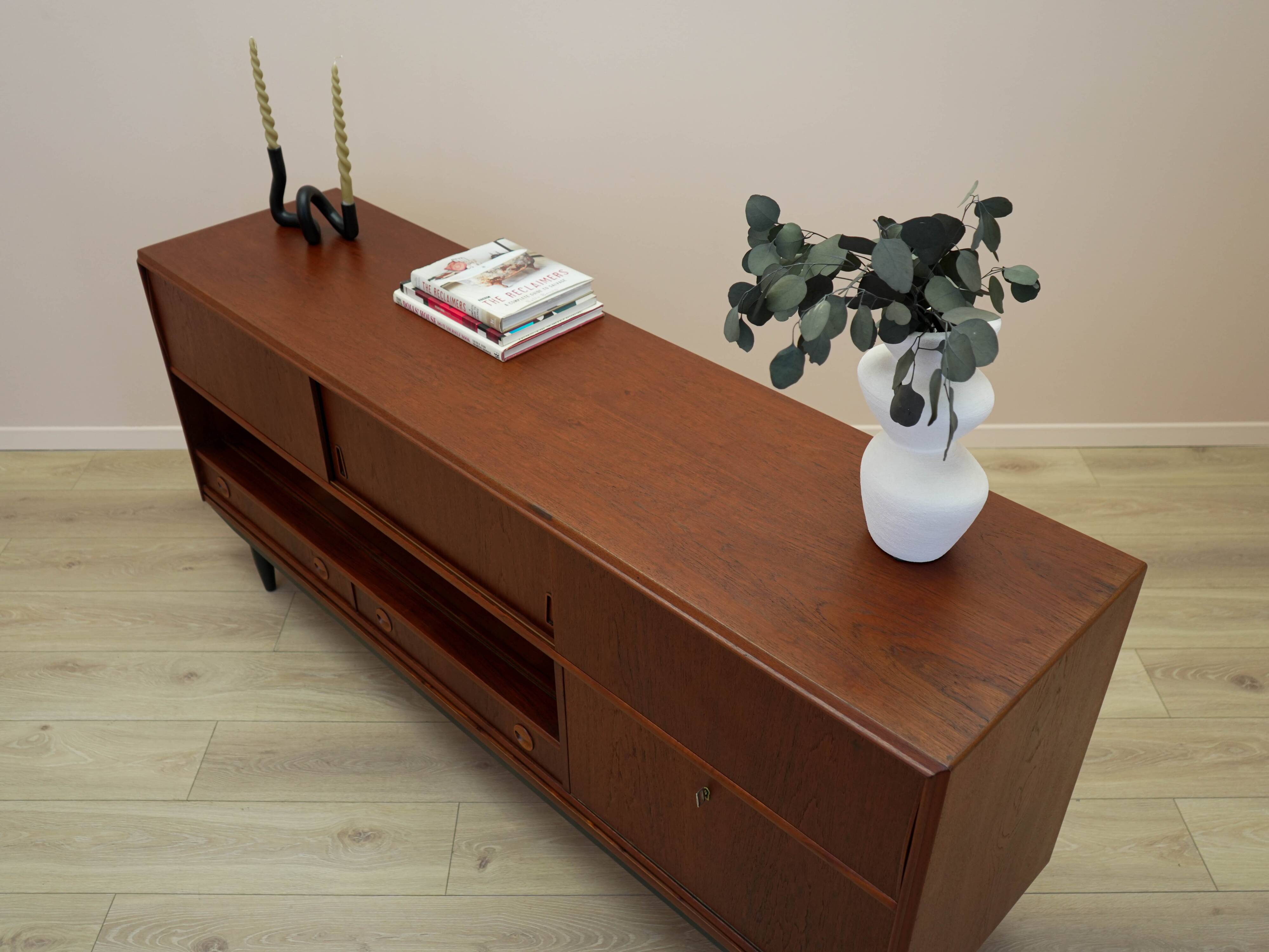 Teak sideboard, Danish design, 1970s, made in Denmark