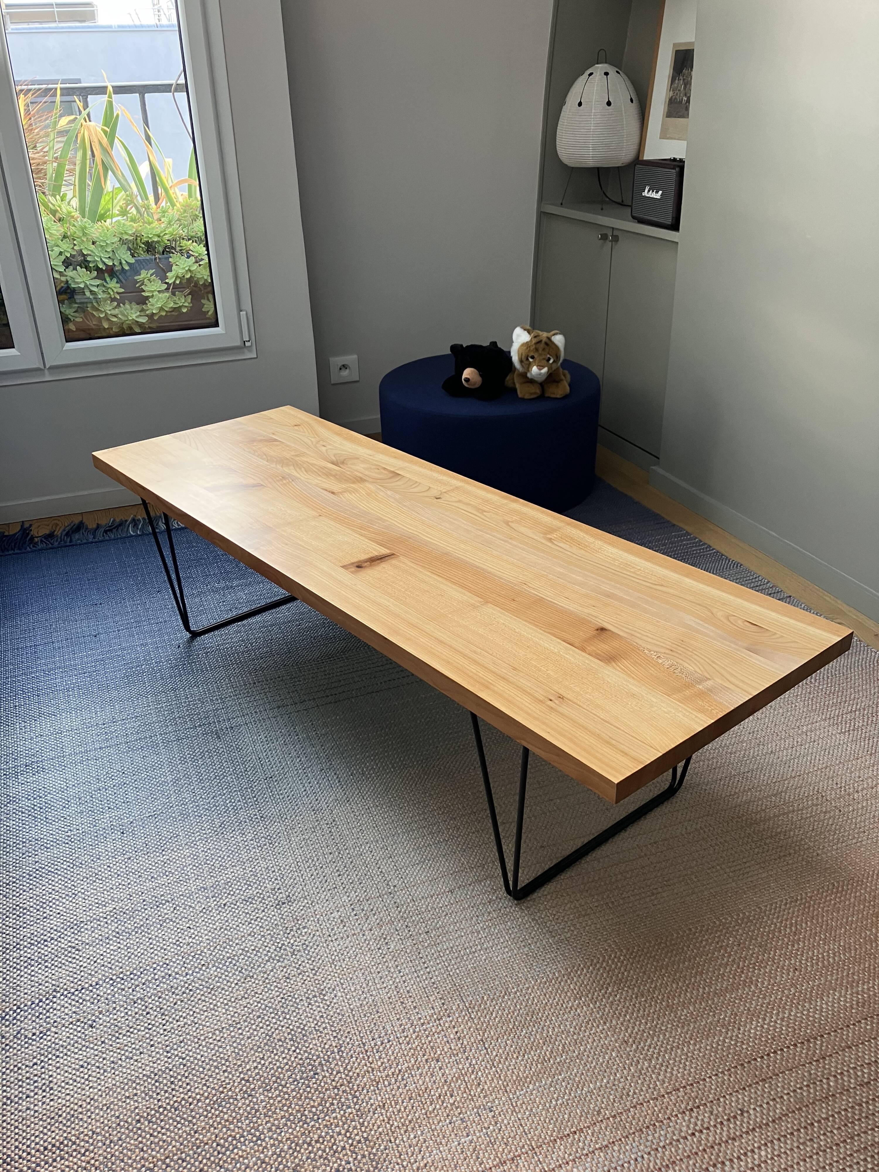 CM 191 table by Pierre Paulin contemporary edition Ligne Roset
