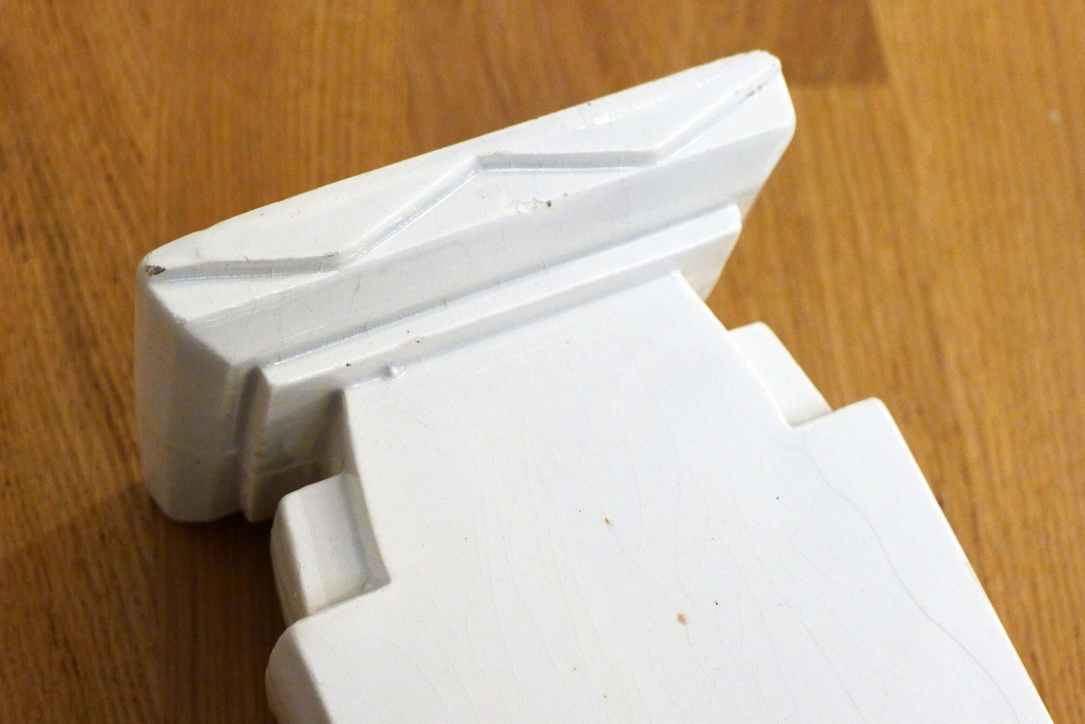 Pair of Art Deco flat vases