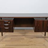 Mid-Century Freestanding Rosewood Desk, Denmark, 1960s