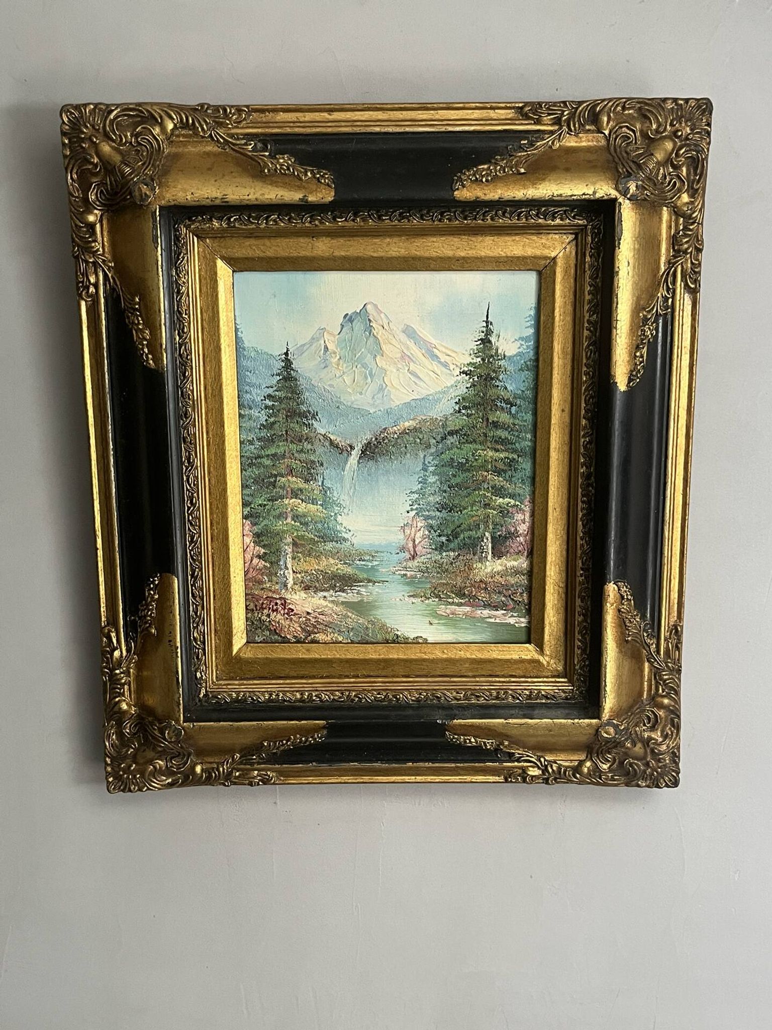 Tableau peinture paysage