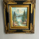 Landscape painting tableau