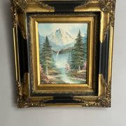 Tableau peinture paysage
