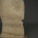 Monumental Sculpture of stylised Head. 1970s