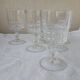 6 verres à pied Quadrille